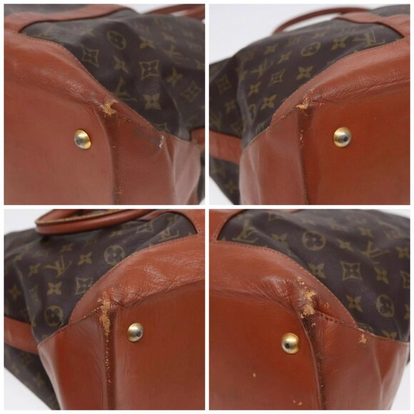 LOUIS VUITTON Monogram Sac Weekend GM Tote Bag M42420 LV Auth - Picture 15 of 15